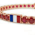 Ruby Tennis Bracelet with France Flag no. 11 image 4