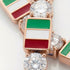 Diamond Tennis Bracelet with Italy Flag no. 2 image 3
