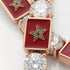 Diamond Tennis Bracelet with Morocco Flag no. 2 image 3