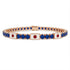 Sapphire Tennis Bracelet with Japan Flag no. 14 image 1