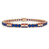 Sapphire Tennis Bracelet with Croatia Flag no. 14 image 1
