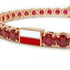 Ruby Tennis Bracelet with Poland Flag no. 11 image 4