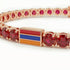 Ruby Tennis Bracelet with Armenia Flag no. 11 image 4