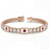 Diamond Tennis Bracelet with Japan Flag no. 2 image 2