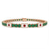 Emerald Tennis Bracelet with Japan Flag no. 5 image 1