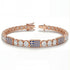 Diamond Tennis Bracelet with Greece Flag no. 2 image 2