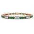 Emerald Tennis Bracelet with Argentina Flag no. 5 image 1