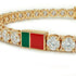 Diamond Tennis Bracelet with Portugal Flag no. 1 image 4