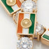 Diamond Tennis Bracelet with India Flag no. 1 image 3