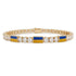 Diamond Tennis Bracelet with Ukraine Flag no. 1 image 1