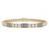 Diamond Tennis Bracelet with Greece Flag no. 1 image 1