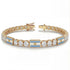 Diamond Tennis Bracelet with Argentina Flag no. 1 image 2