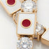 Diamond Tennis Bracelet with Japan Flag no. 1 image 3