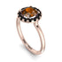 1ct Round Brown Diamond Engagement Ring - Natalia No. 1108 image 3