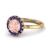 1ct Round Morganite Engagement Ring - Natalia No. 913 image 1