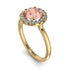 1ct Round Morganite Engagement Ring - Natalia No. 901 image 2