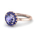 1ct Round Tanzanite Engagement Ring - Natalia No. 214 image 1