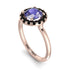 1ct Round Tanzanite Engagement Ring - Natalia No. 208 image 3