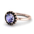 1ct Round Tanzanite Engagement Ring - Natalia No. 208 image 1