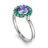 1ct Round Tanzanite Engagement Ring - Natalia No. 206 image 3