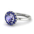 1ct Round Tanzanite Engagement Ring - Natalia No. 215 image 1