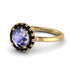 1ct Round Tanzanite Engagement Ring - Natalia No. 207 image 1