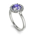1ct Round Tanzanite Engagement Ring - Natalia No. 203 image 3