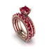 Ruby Eternal Love Bridal Set - Anaya No. 11 image 1