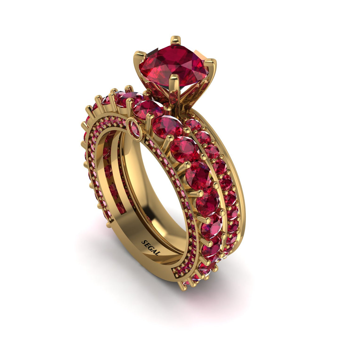 Ruby Eternal Love Bridal Set - Anaya No. 10