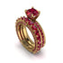 Ruby Eternal Love Bridal Set - Anaya No. 10 image 1