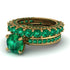 Emerald Eternal Love Bridal Set - Anaya No. 4 image 3