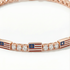Diamond Tennis Bracelet with United States Flag no. 2 image 3