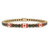 Black Diamond Tennis Bracelet with Canada Flag no. 7 image 1
