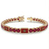 Ruby Tennis Bracelet with Morocco Flag no. 10 image 2