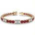 Ruby Tennis Bracelet with Argentina Flag no. 10 image 2
