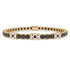 Black Diamond Tennis Bracelet with South Korea Flag no. 7 image 1