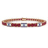 Ruby Tennis Bracelet with Israeli Flag no. 11 image 1