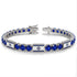 Sapphire Tennis Bracelet with Israeli Flag no. 15 image 3