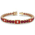 Ruby Tennis Bracelet with Switzerland Flag no. 10 image 2
