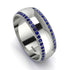 Eternity Sapphire Wedding Band - Benjamin No. 15