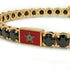 Black Diamond Tennis Bracelet with Morocco Flag no. 7 image 4