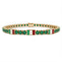 Emerald Tennis Bracelet with Italy Flag no. 4 image 1