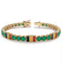 Emerald Tennis Bracelet with Belgium Flag no. 4 image 2