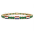 Emerald Tennis Bracelet with Netherlands Flag no. 4 image 1