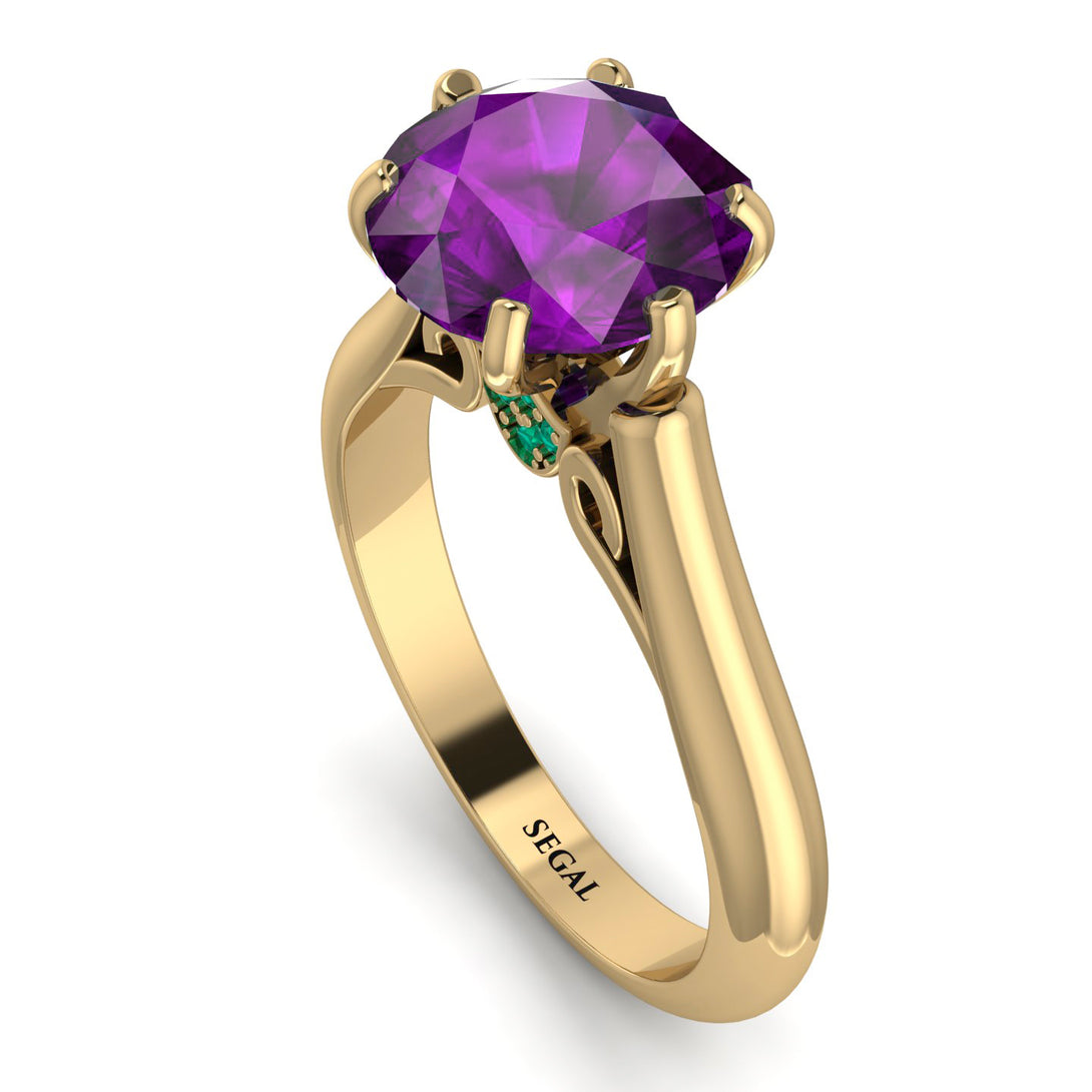 3ct Amethyst Engagement Ring - June No. 304