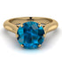 3ct Blue Topaz Engagement Ring - June No. 507 image 3