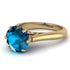 3ct Blue Topaz Engagement Ring - June No. 501 image 2