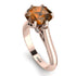 3ct Brown Diamond Engagement Ring - June No. 1102 image 1