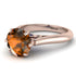 3ct Brown Diamond Engagement Ring - June No. 1114 image 3