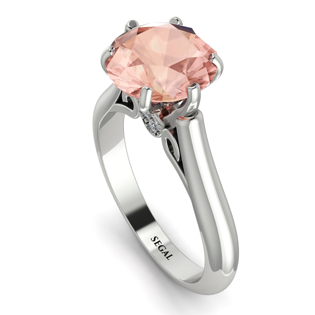 3ct Morganite Engagement Ring - June No. 903